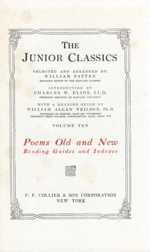 Tapa de Poems Old and New