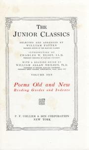 Tapa de Poems Old and New