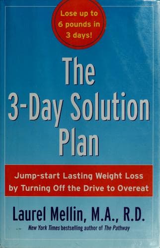 Tapa de The 3-day solution plan