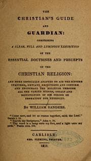 Tapa de The Christian's guide and guardian...