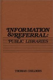 Tapa de Information and referral
