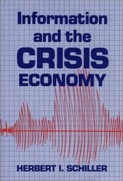 Tapa de Information and the crisis economy