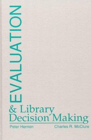 Tapa de Evaluation and library decision making