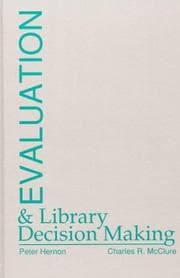 Tapa de Evaluation and library decision making