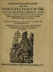 Tapa de Cleri totius Romanae ecclesiae subiecti