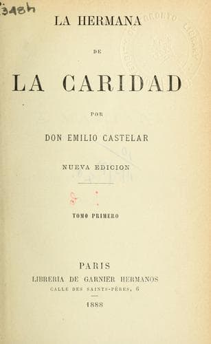 Tapa de La hermana de la Caridad