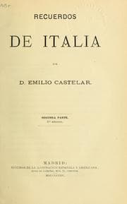 Tapa de Recuerdos de Italia