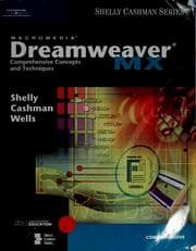 Tapa de Macromedia Dreamweaver MX