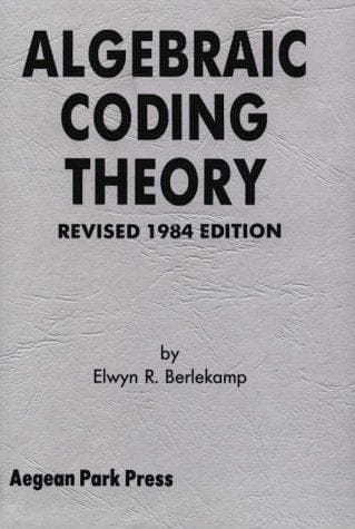 Tapa de Algebraic Coding Theory, Revised Edition (M-6)