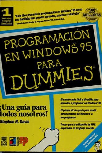 Tapa de Programación en Windows 95 para dummies