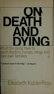 Tapa de On death and dying