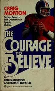 Tapa de The courage to believe