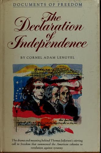 Tapa de The Declaration of Independence
