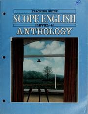 Tapa de Scope English anthology