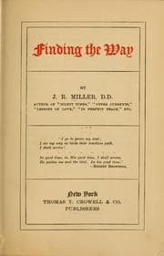 Tapa de Finding the way