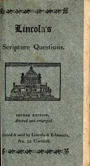 Tapa de Scripture questions; or, Catechetical exercises