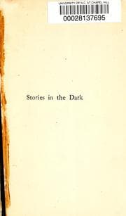 Tapa de Stories in the dark