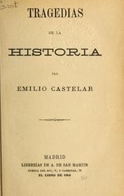Tapa de Tragedias de la historia