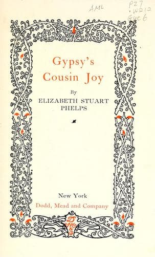 Tapa de Gypsy's cousin Joy
