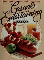 Tapa de Better homes and gardens casual entertaining cook book