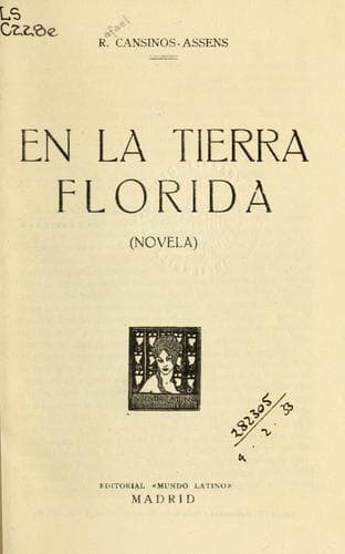 Tapa de En la tierra florida