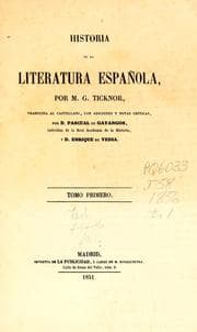 Tapa de Historia de la literatura española