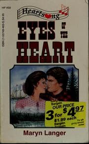 Tapa de Eyes of the Heart (Heartsong Presents #59)