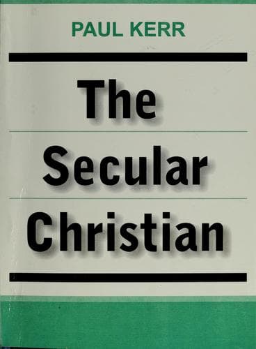 Tapa de The secular Christian