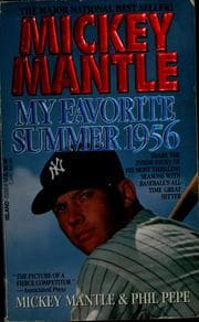Tapa de My favorite summer, 1956