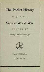 Tapa de The pocket history of the second world war ..