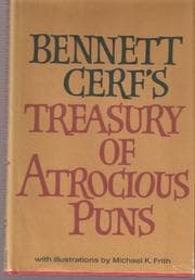 Tapa de Bennett Cerf's treasury of atrocious puns