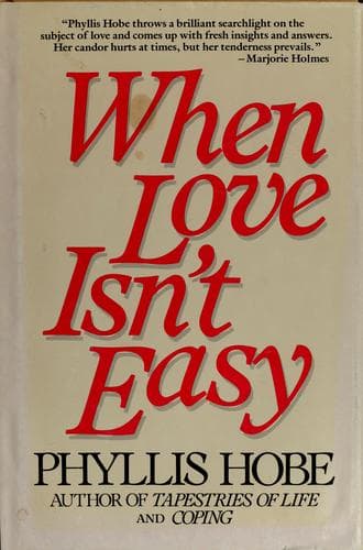 Tapa de When love isn't easy
