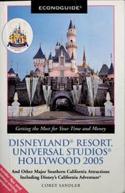 Tapa de Econoguide Disneyland Resort, Universal Studios Hollywood 2005
