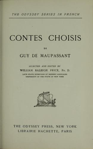 Tapa de Contes choisis