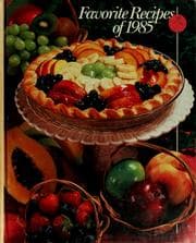 Tapa de Favorite recipes of 1985
