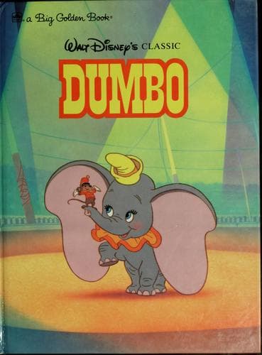 Tapa de Walt Disney's classic Dumbo