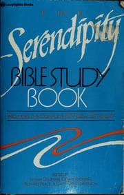 Tapa de The Serendipity Bible study book