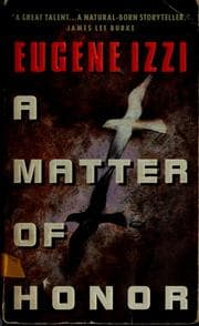Tapa de A matter of honor
