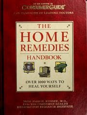 Tapa de The home remedies handbook