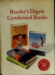 Tapa de Reader's Digest Condensed Books--Volume 3 1980