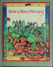 Tapa de Never a worm this long