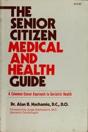Tapa de The senior citizen medical and health guide