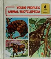Tapa de Young people's animal encyclopedia