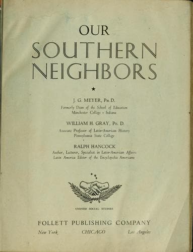 Tapa de Our southern neighbors