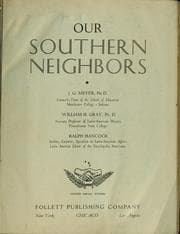 Tapa de Our southern neighbors