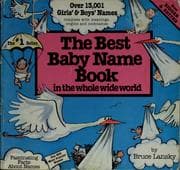 Tapa de The best baby name book in the whole wide world