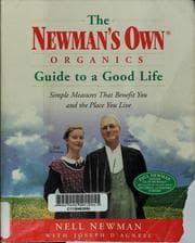 Tapa de The Newman's Own Organics guide to a good life