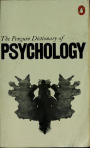 Tapa de The Penguin dictionary of psychology