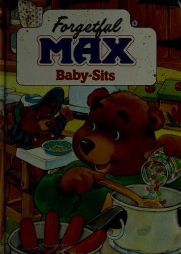 Tapa de Forgetful Max baby-sits