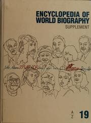 Tapa de Encyclopedia of world biography